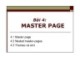 Bài giảng Phát triển web nâng cao - Bài 4: Master Pages