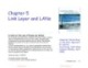Bài giảng Mạng máy tính nâng cao: Chapter 5 - Lê Ngọc Sơn