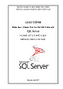 GT_Quản trị CSDL với SQL Server