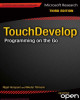 Ebook TouchDevelop: Programming on the Go - Part 1