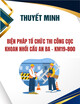 Thuyết minh Biện pháp tổ chức thi công cọc khoan nhồi - Cầu An Ba - Km19+800