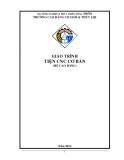 GIÁO TRÌNH TIỆN CNC CƠ BẢN