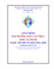 Giáo trình Bảo dưỡng máy cần trục kiểu tự hành (Nghề: Xếp dỡ cơ giới tổng hợp - Trình độ Trung cấp) - Năm 2022