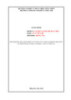 Giáo trình Lắp ráp và bảo trì máy tính (Nghề: Xử lý dữ liệu - Trình độ: Trung cấp)