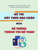 Đề thi kết thúc học phần Hệ thống thông tin kế toán