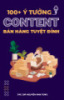 Cẩm nang 100+ ý tưởng content bán hàng tuyệt đỉnh