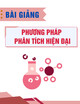 Bài giảng Phương pháp phân tích hiện đại: Khái quát về các phương pháp phân tích phổ nghiệm
