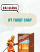 Bài giảng Kỹ thuật cháy - Nguyễn Tiến Quang